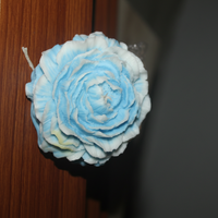 Blue Rose Candle | Handcrafted Flower Shaped Candle | Home Decor & Gifting